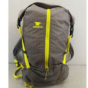 Mountainsmith Scream 20L Backpack Grey Yellow Robic Nylon Roll Top Daypack